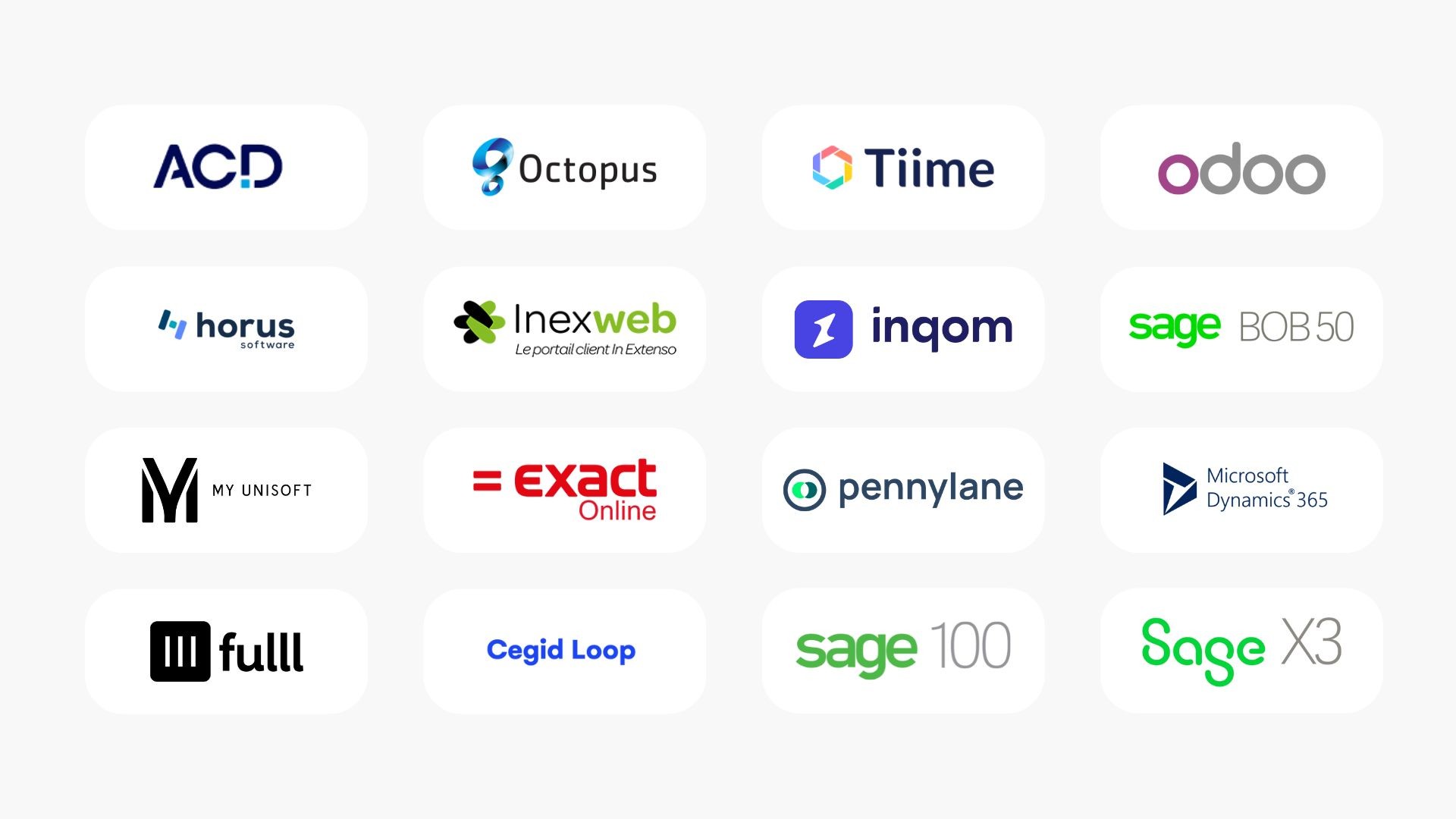 Connectivité comptable — Import ERP et TMS